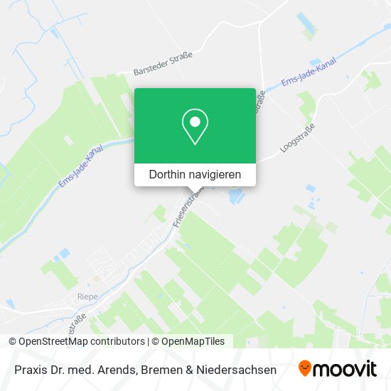 Praxis Dr. med. Arends Karte