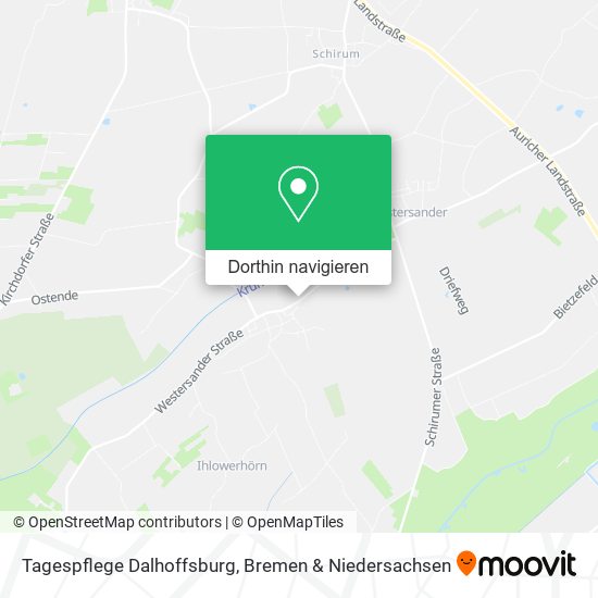 Tagespflege Dalhoffsburg Karte
