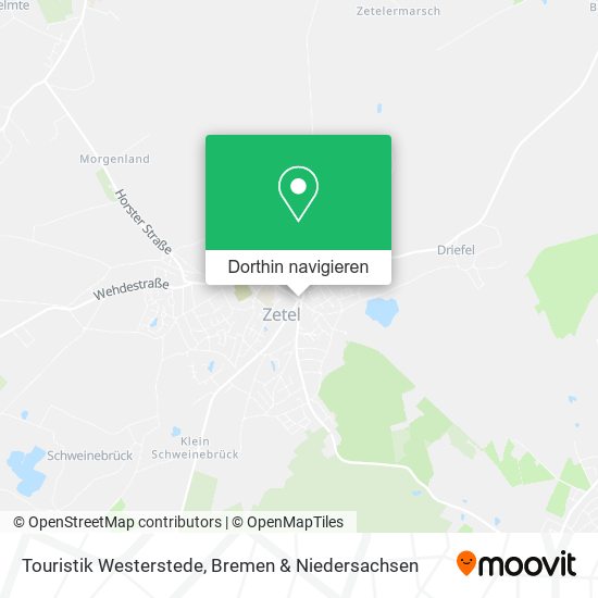 Touristik Westerstede Karte