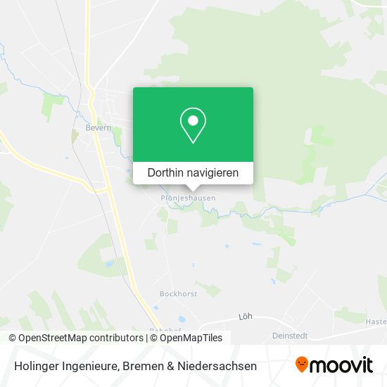 Holinger Ingenieure Karte