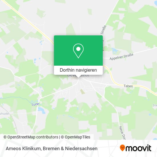 Ameos Klinikum Karte