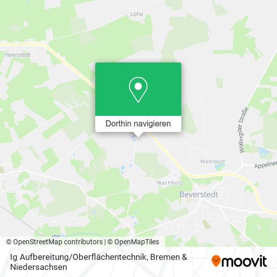 Ig Aufbereitung / Oberflächentechnik Karte