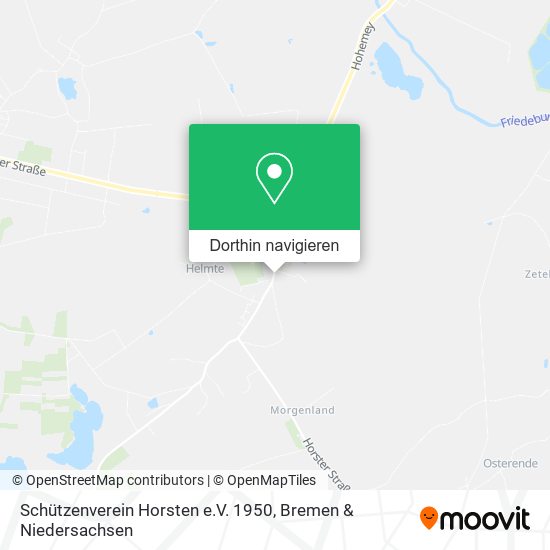 Schützenverein Horsten e.V. 1950 Karte