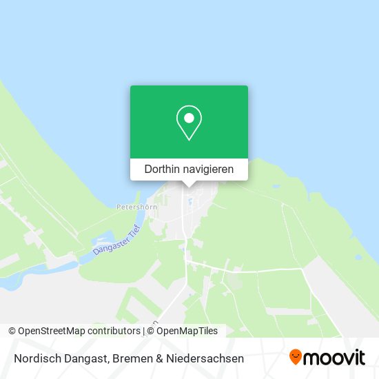 Nordisch Dangast Karte