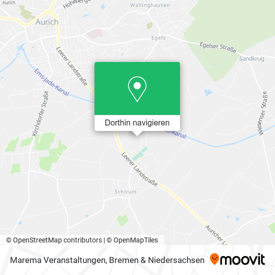 Marema Veranstaltungen Karte