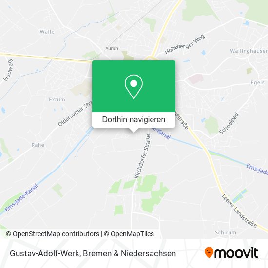 Gustav-Adolf-Werk Karte