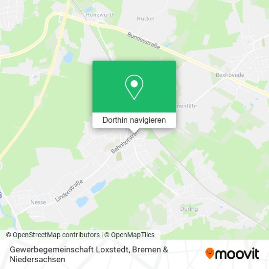Gewerbegemeinschaft Loxstedt Karte