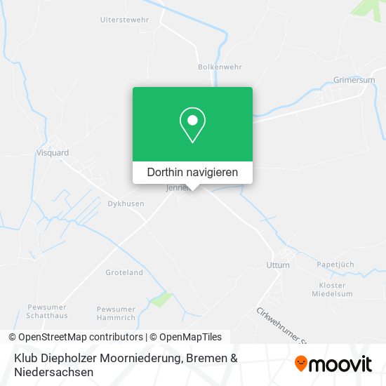 Klub Diepholzer Moorniederung Karte