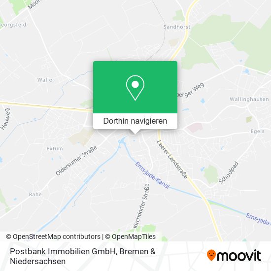 Postbank Immobilien GmbH Karte