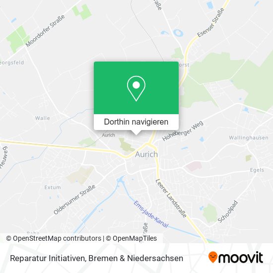Reparatur Initiativen Karte