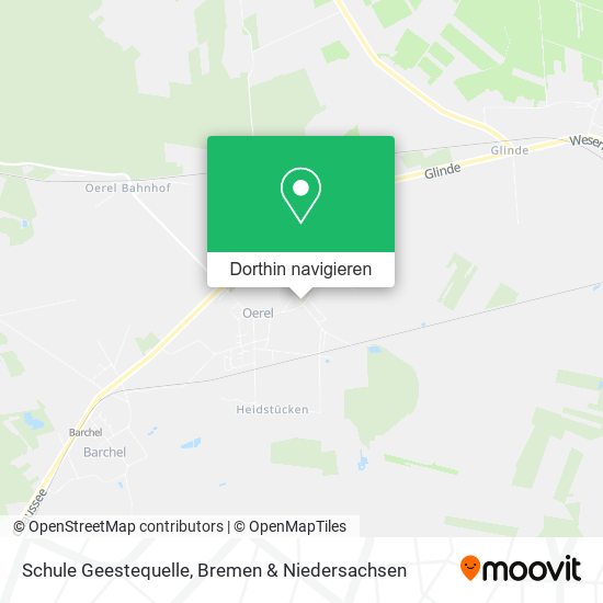 Schule Geestequelle Karte