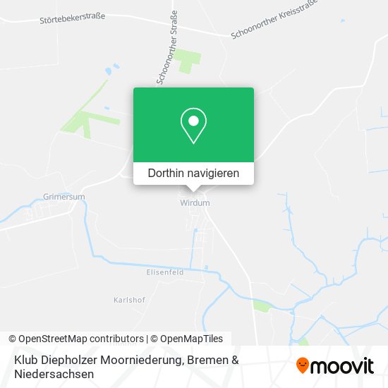 Klub Diepholzer Moorniederung Karte