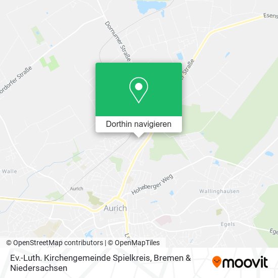 Ev.-Luth. Kirchengemeinde Spielkreis Karte