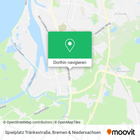 Spielplatz Tränkestraße Karte
