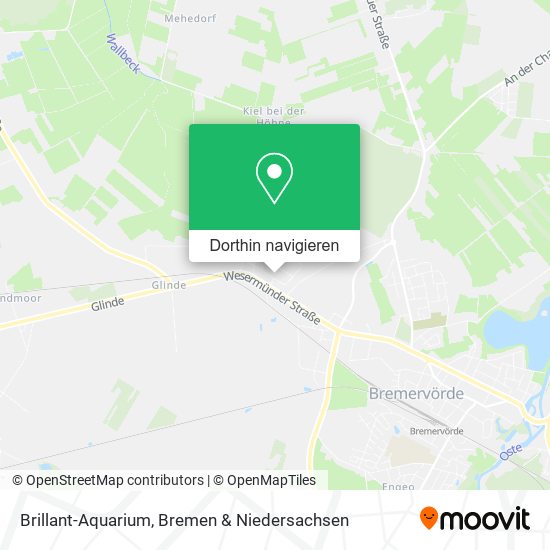 Brillant-Aquarium Karte
