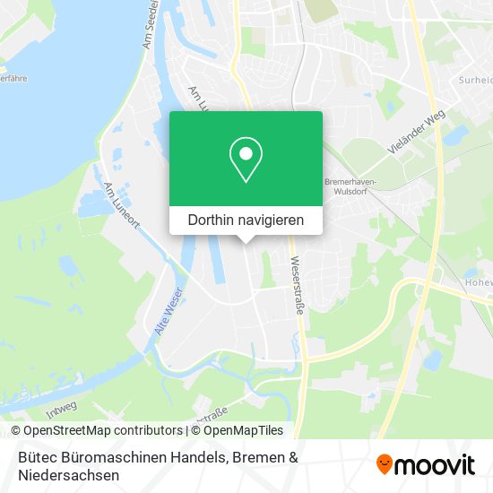 Bütec Büromaschinen Handels Karte