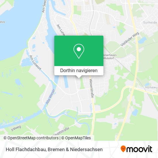 Holl Flachdachbau Karte
