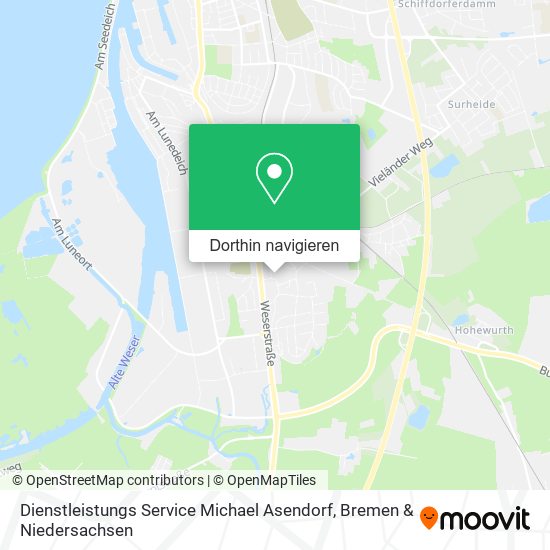 Dienstleistungs Service Michael Asendorf Karte