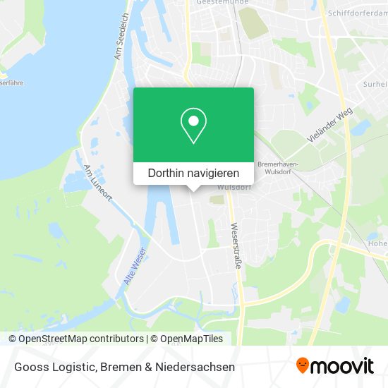 Gooss Logistic Karte