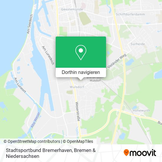 Stadtsportbund Bremerhaven Karte