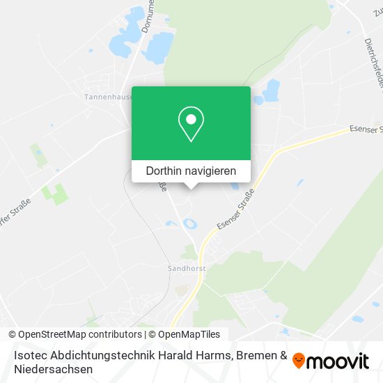 Isotec Abdichtungstechnik Harald Harms Karte