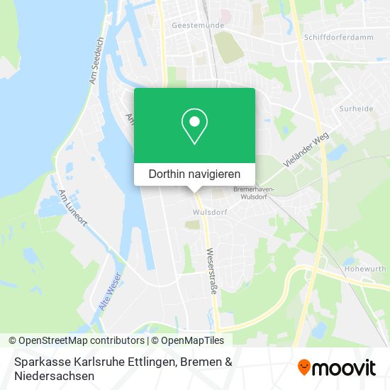 Sparkasse Karlsruhe Ettlingen Karte