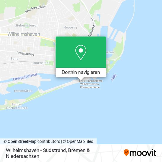 Wilhelmshaven - Südstrand Karte