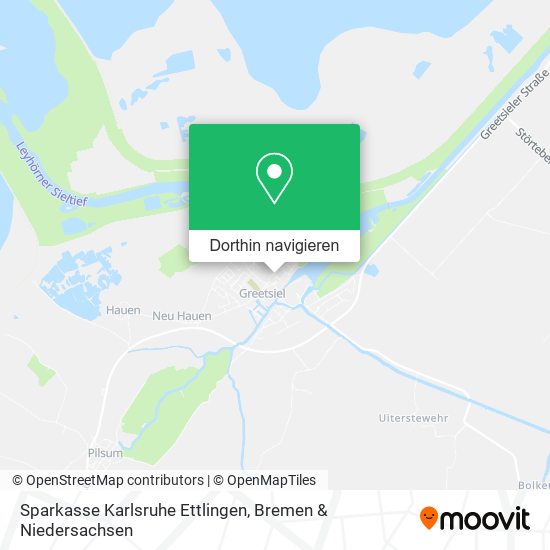 Sparkasse Karlsruhe Ettlingen Karte