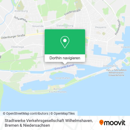 Stadtwerke Verkehrsgesellschaft Wilhelmshaven Karte