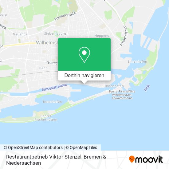 Restaurantbetrieb Viktor Stenzel Karte