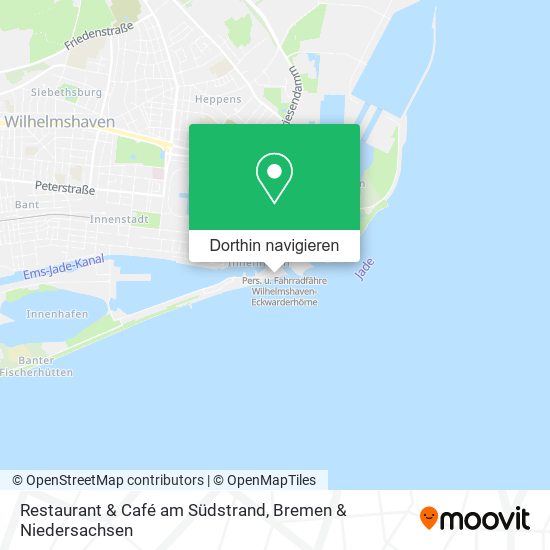 Restaurant & Café am Südstrand Karte
