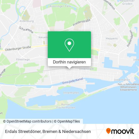 Erdals Streetdöner Karte