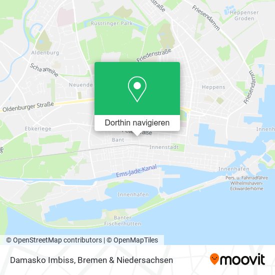 Damasko Imbiss Karte