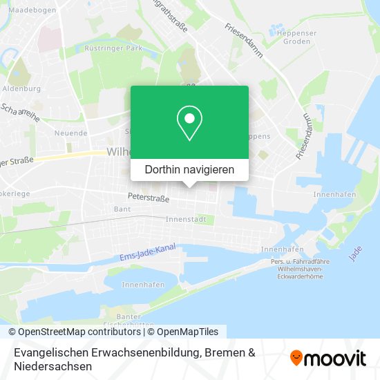 Evangelischen Erwachsenenbildung Karte