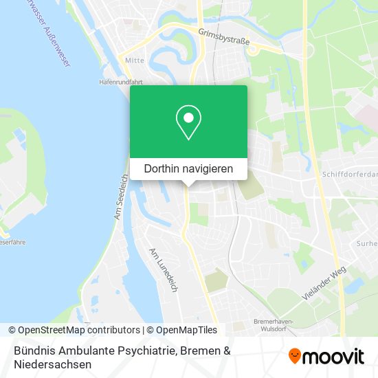 Bündnis Ambulante Psychiatrie Karte