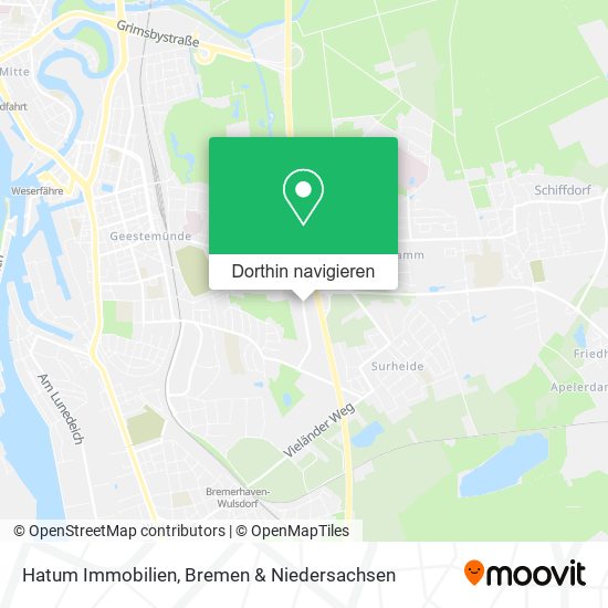 Hatum Immobilien Karte