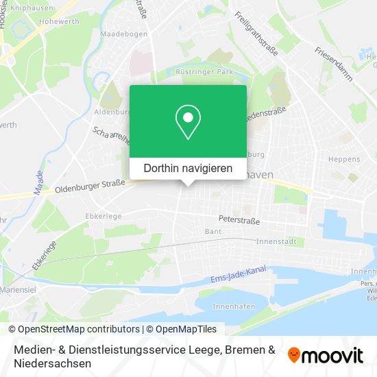 Medien- & Dienstleistungsservice Leege Karte