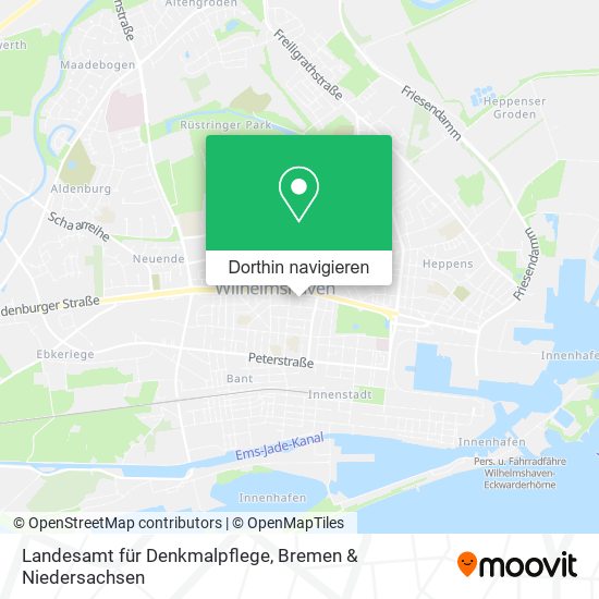 Landesamt für Denkmalpflege Karte