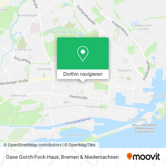 Oase Gorch-Fock-Haus Karte