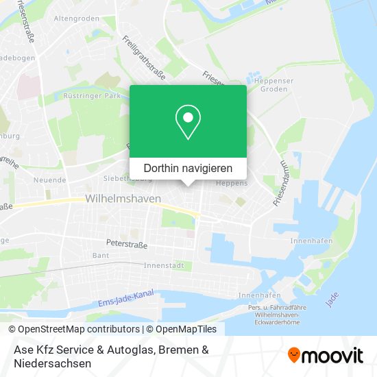 Ase Kfz Service & Autoglas Karte