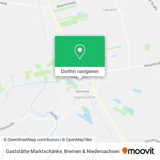 Gaststätte Marktschänke Karte