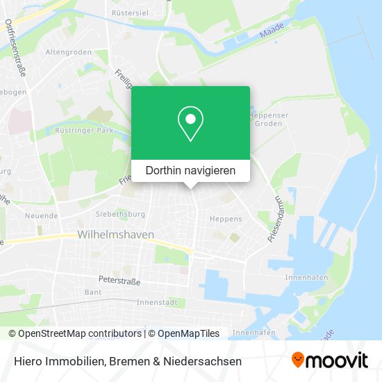 Hiero Immobilien Karte