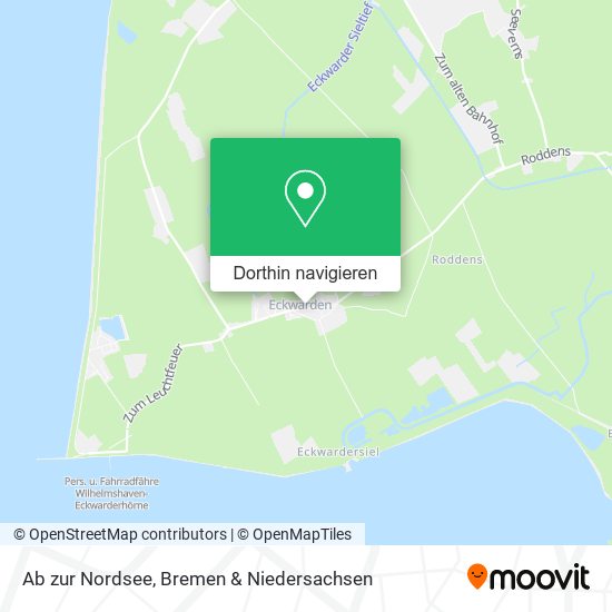 Ab zur Nordsee Karte