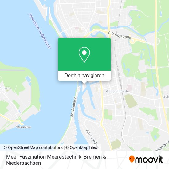 Meer Faszination Meerestechnik Karte