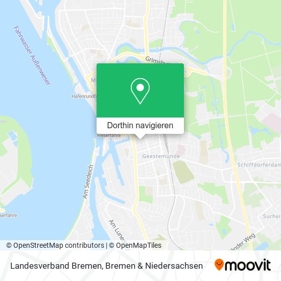 Landesverband Bremen Karte