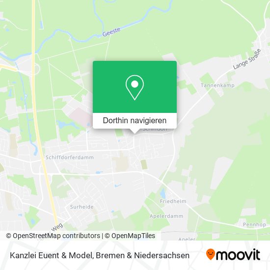 Kanzlei Euent & Model Karte