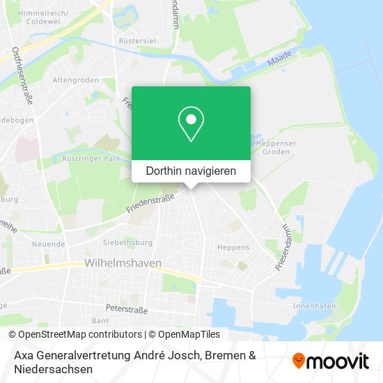 Axa Generalvertretung André Josch Karte