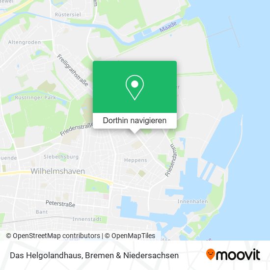 Das Helgolandhaus Karte