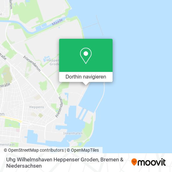 Uhg Wilhelmshaven Heppenser Groden Karte