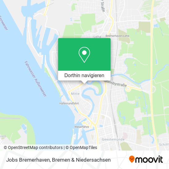 Jobs Bremerhaven Karte